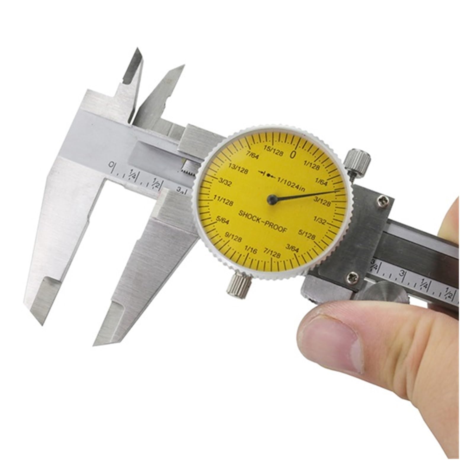 0-150mm 0.02mm Precyzyjny Mikrometr 6 Cali 1024 Calowy Rozmiar Suwmiarka Ze Stali Nierdzewnej Precyzyjne Czytanie(Inch size)