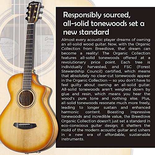Breedlove Organic Artista Concertina CE AcousticElectric Guitar