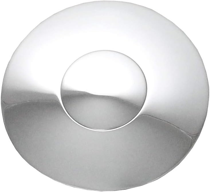 Keeney Universal Button Bathroom Sink Drain with Overflow, Polished Chrome