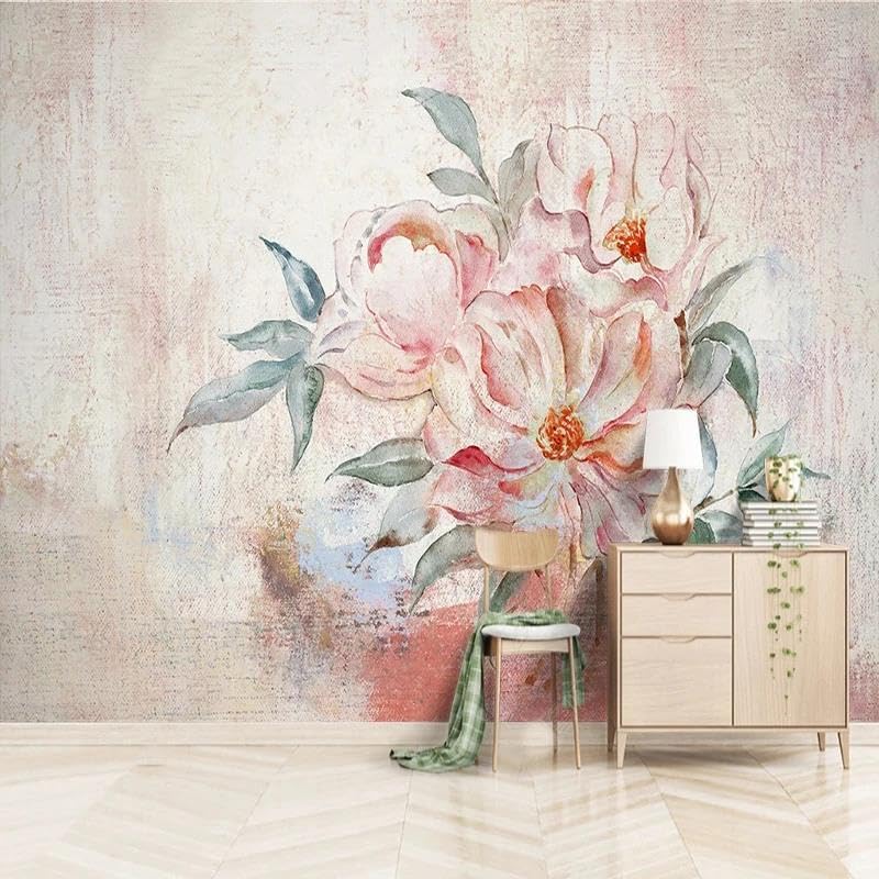Papier peint mural 3D cactus autocollant PVC lavable