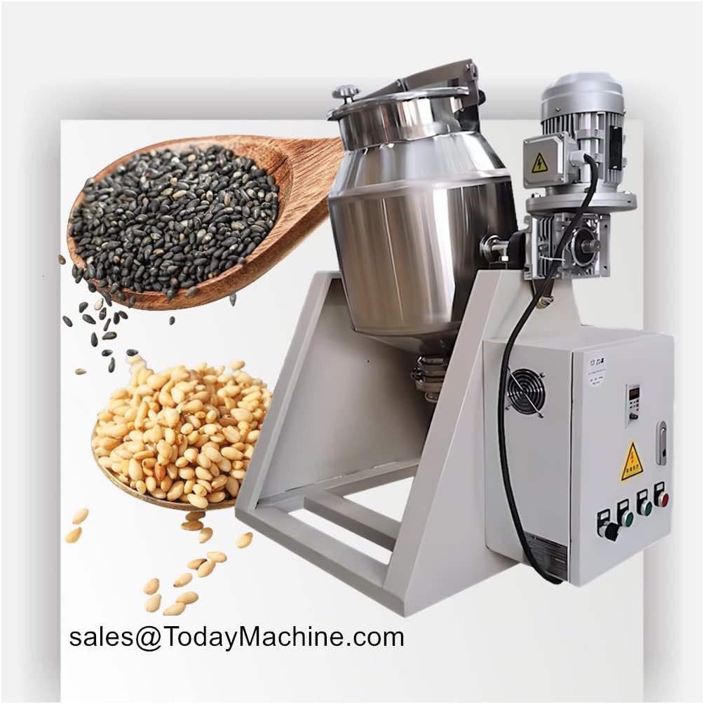 industrial food flour mixers portable double cone mixer blender mixing machine for cosmetic dry powder