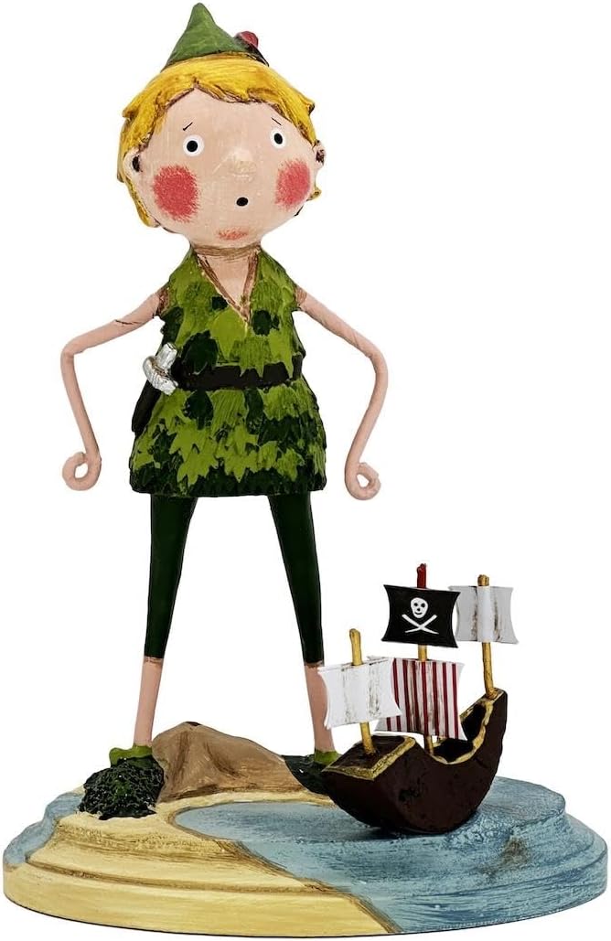 Lori Mitchell 15512 Peter Pan Storybook Figurine 7.5"