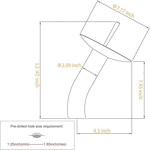 Miniatura 2 de Grifo de recipiente de baño, caño de vidrio en cascada, latón macizo, lavabo, lavabo, grifo de tocador cromado de una sola manija, un agujero,