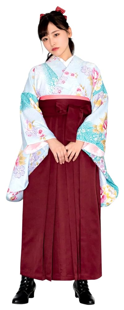 キョウエツ　卒業式　袴　150cm  簡単　クリーニング済 Amazon | [KYOETSU] [キョウエツ] 卒業式 袴 セット 着付け 簡単