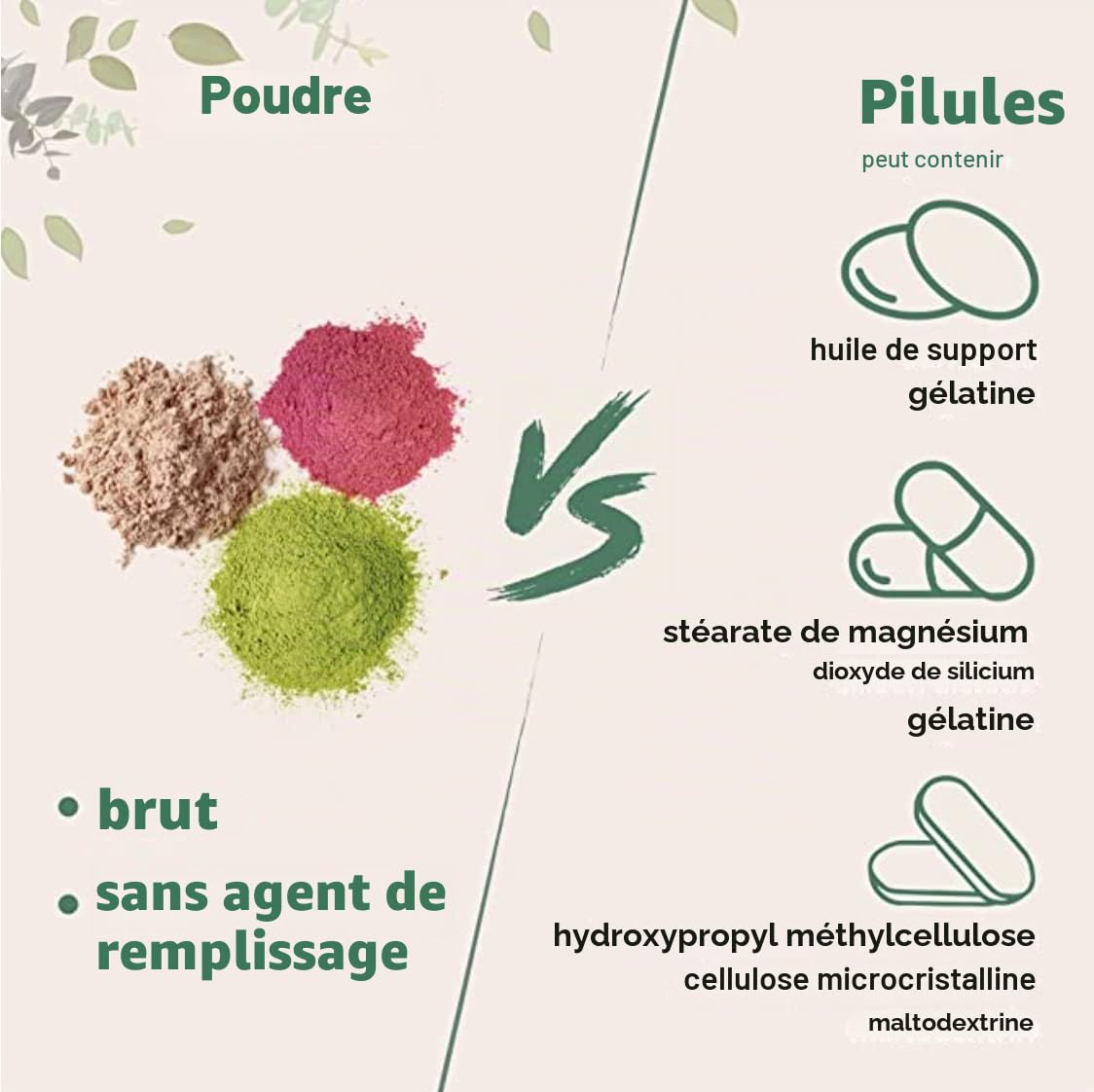 Poudre d'açai| BIO biologique | Samskara | (500g x 1 pack)