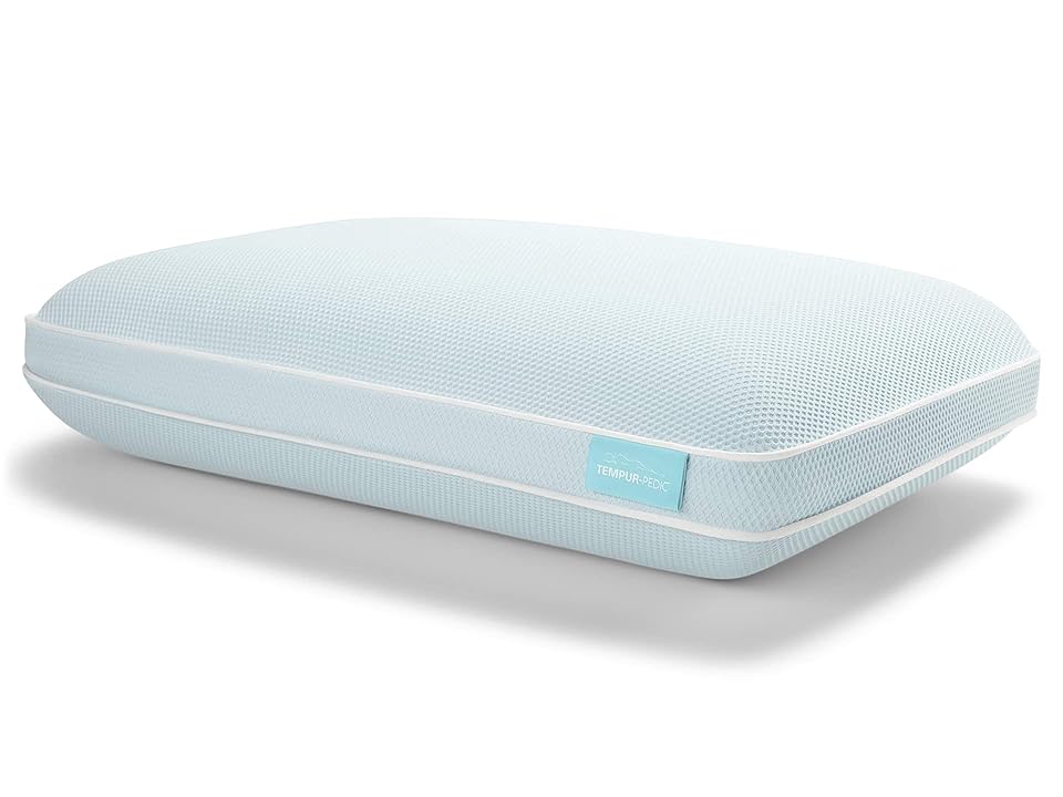 TEMPUR-PEDIC TEMPUR-Cloud + Cooling ProHi Pillow, Memory Foam, Queen (Blue) Pillows Bedding