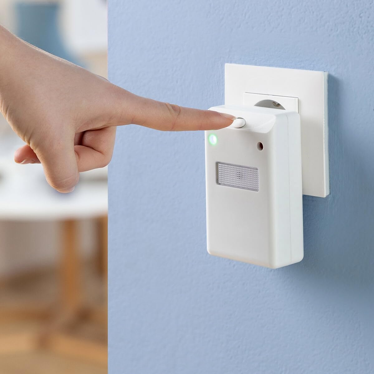 Zestaw 2 gniazd ultradźwiękowych przeciw szkodom, ultradźwiękowy odstraszacz fal elektromagnetycznych, przeciw myszom, szczurom, karaluchom, muchom, pasożytom, szkodliwemu elektrycznemu, elektronice
