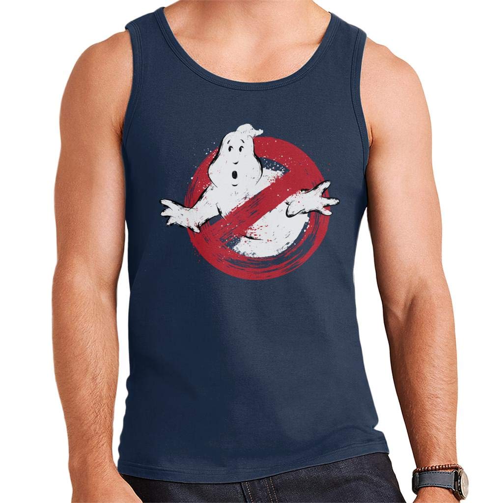 I Am A Ghostbuster Men's Vest Navy Blue