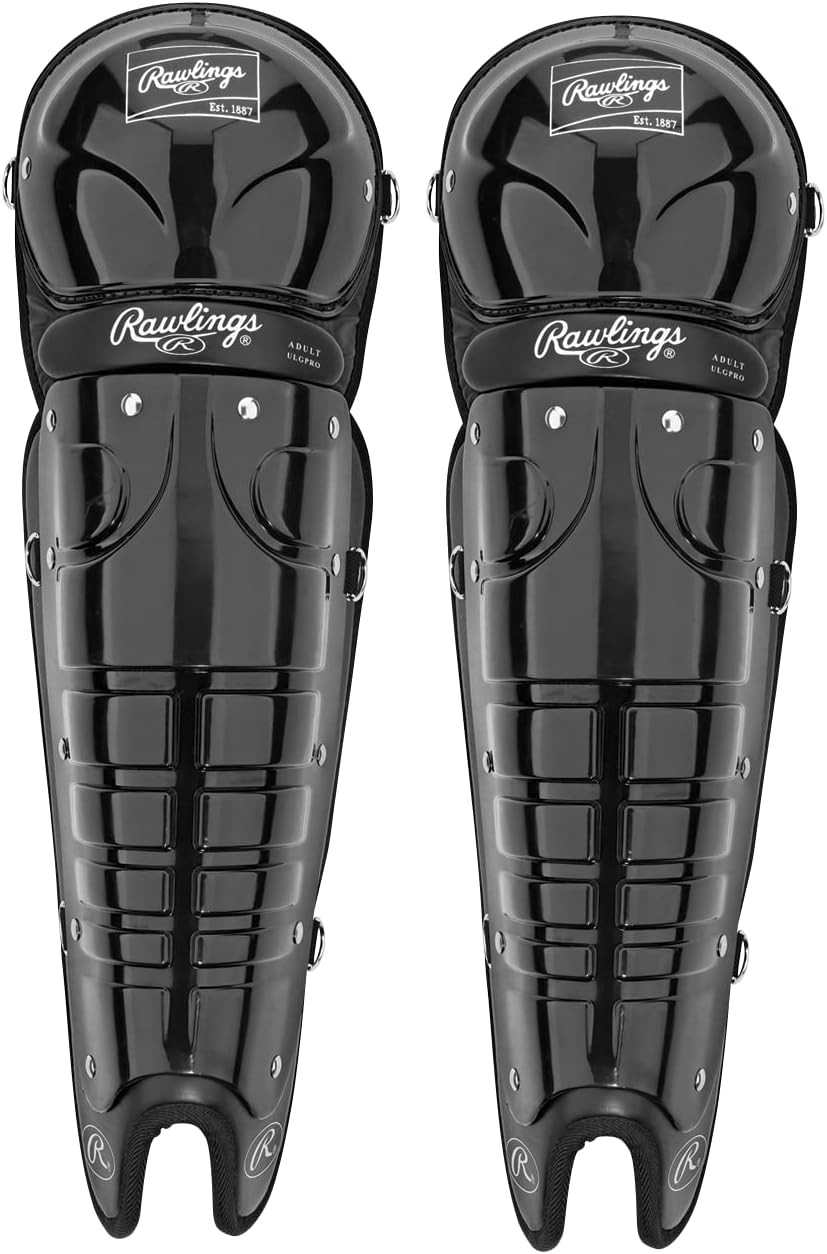 | ULGPRO Umpire Leg Guards | 17.5" | Black