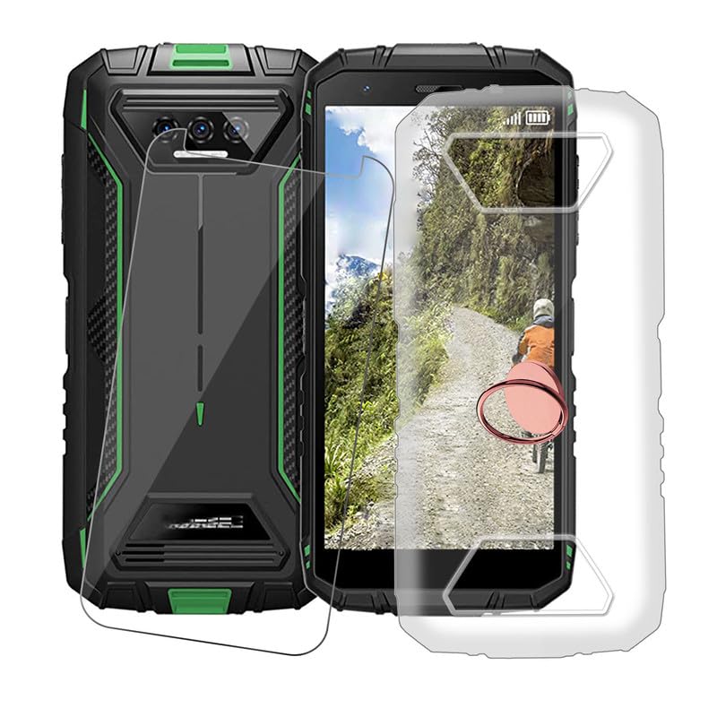 Coque silicone Doogee S41 Max protection écran verre trempé incassable
