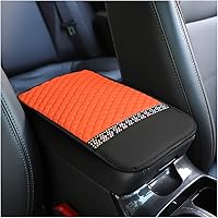 Vista 9 de Funda de cuero brillante para consola central de automóvil, protector de consola central de automóvil con diamantes de imitación de cristal