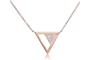Chic Bijoux: Cubic Zirconia Necklace – The Radiance of Rose Gold