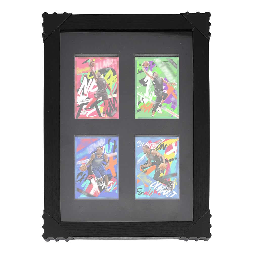 PH PandaHall 4 Grids Trading Card Display Frame