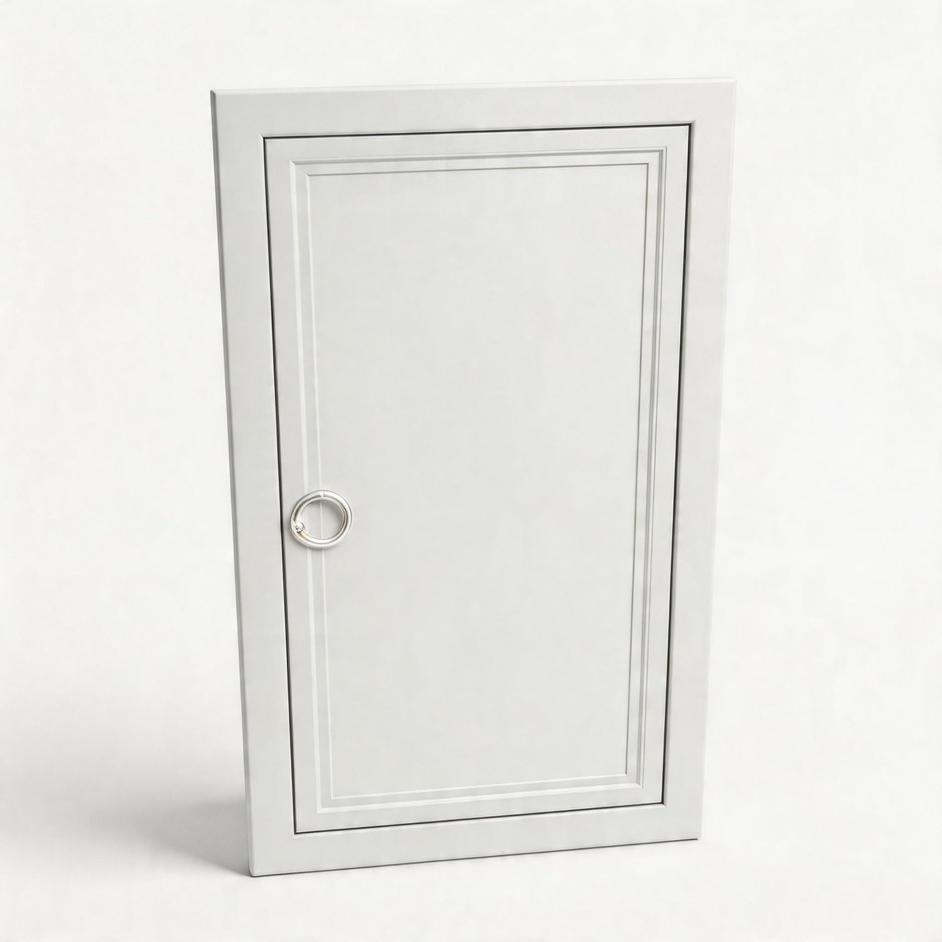 Trampilla de inspección de aluminio 24x32in panel de acceso blanco