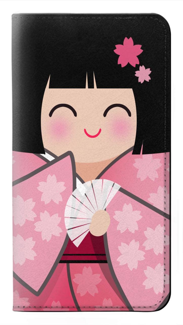 Housse cuir iPhone 15 style Japonais pour protéger votre mobile