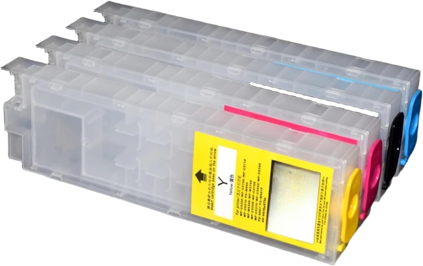 1 pcs Refillable Ink Cartridge Without Chip Empty(320MLX4)