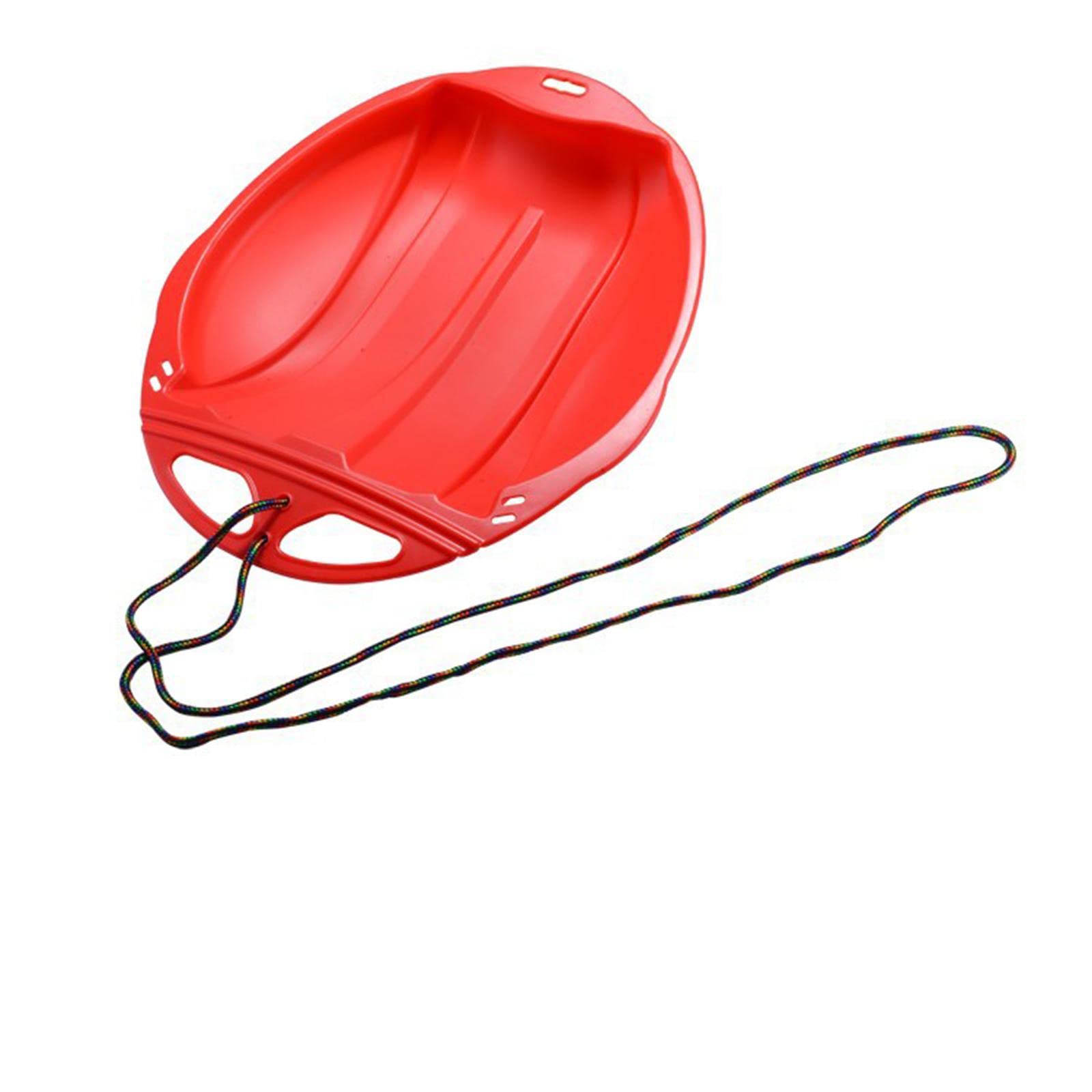 harayaa Trineo de Nieve para Niños, Tobogán de Exterior, Tabla de LUGE, Material Resistente, Cuerda Ligera, Ideal para Deportes de Invierno para Niñas.