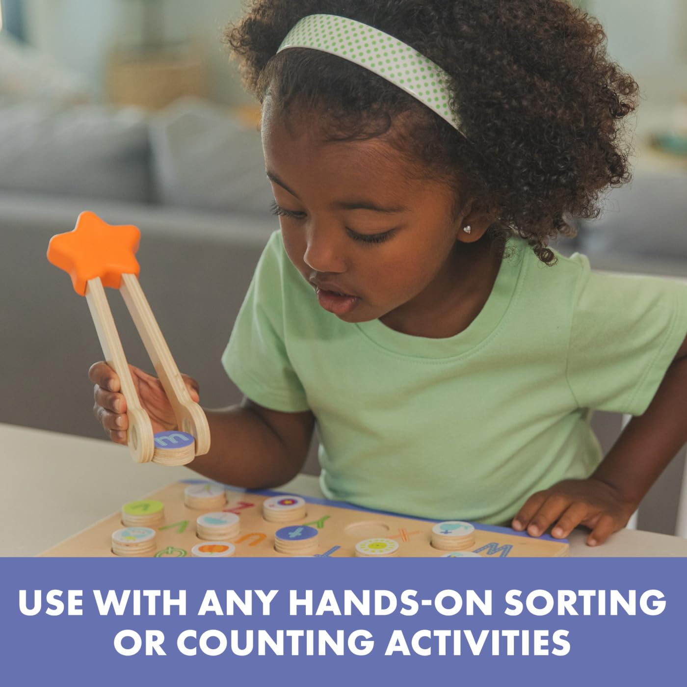 Learning Resources Easy Tweezies Small Group Set, Fine Motor Toys for Kids Sensory Bin Tools - Image 4