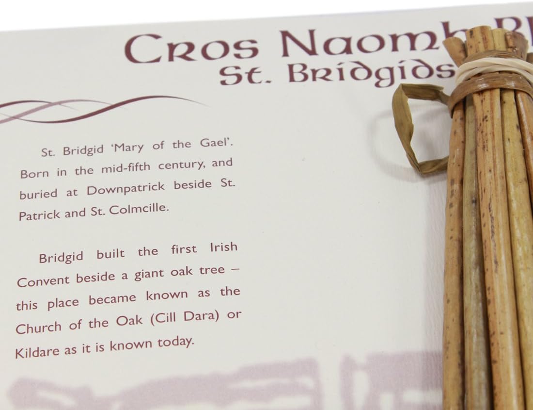 Biddy Murphy St. Brigid’s Cross Hanging 10" x 10" x 1" Made in Ireland