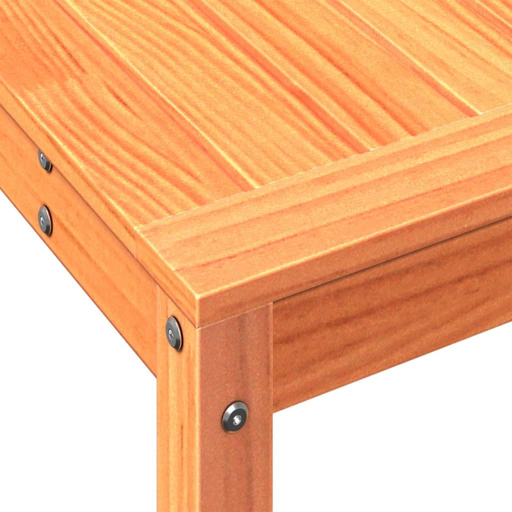 Gecheer Tavolo Invaso con Ripiano,Tavolo da Lavoro per Giardino,Tavolo per Piante in Legno,Banco da Lavoro da Giardino,Tavolo da Esterno,Mobili da Giardino Marrone Cera 82,5x35x75 Massello Pino