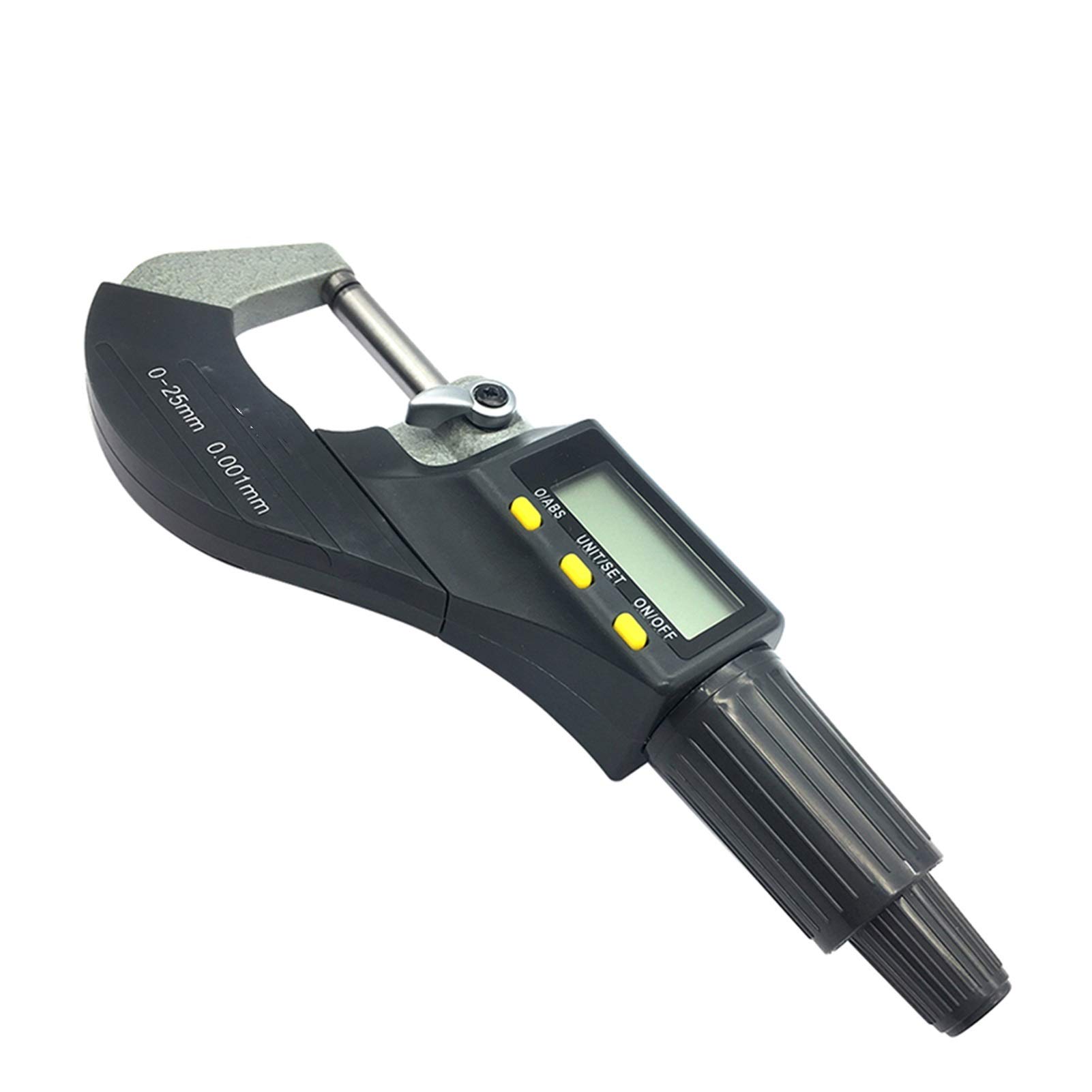 0-25mm 25-50mm 50-75mm 75-100mm Micromètre extérieur électronique 0.001 mm Micromètre numérique Micromètres Micromètres Micromètres Outil de Mesure Micromètre Extérieur 228 (Color : 0 25mm Standard)