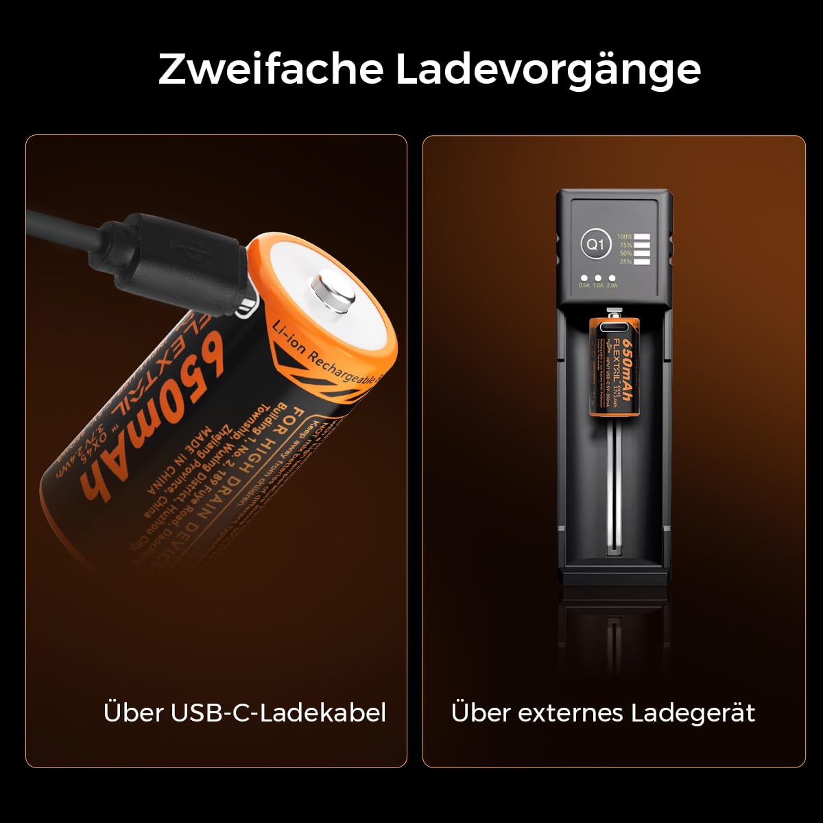 FLEXTAILGEAR Zero Pump, pompa elettrica portatile, batteria ricaricabile da 650 mAh, dimensioni ultra ridotte, ricarica/sgonfiaggio rapido, cuscino d'aria, viaggio in campeggio