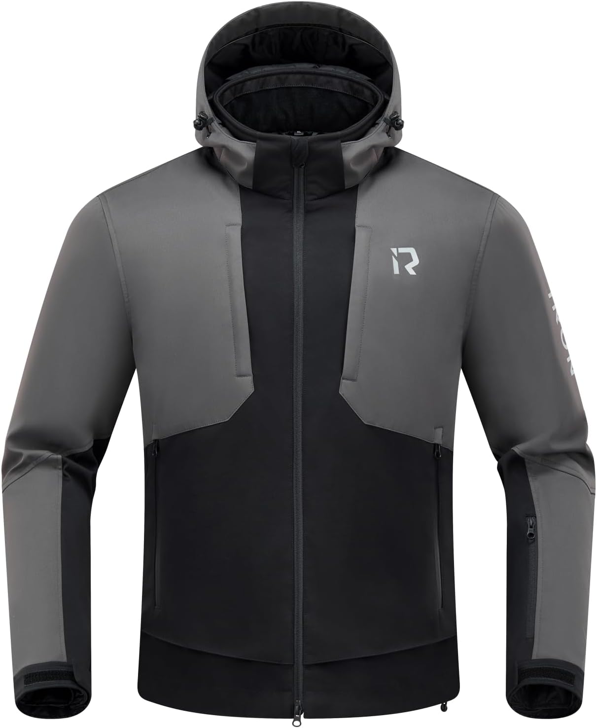 IRON JIA’S Motorcycle Jacket with CE Armor, Winter Windproof Riding Hoodie for Cold Weather with Removable Warm Liner, Slim-Fit XXL IRON JIA’S Motorcycle Jacket with CE Armor, Winter Windproof Riding Hoodie for Cold Weather with Removable Warm Liner, Slim-Fit XXL