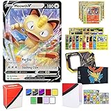 Totem World V Card Ultra Rare with 10 Rares 10 Foil Holo, 40 Regular Cards, Totem Deck Box & Mini Binder Collectors Album in Storage Case, Tin, or Box