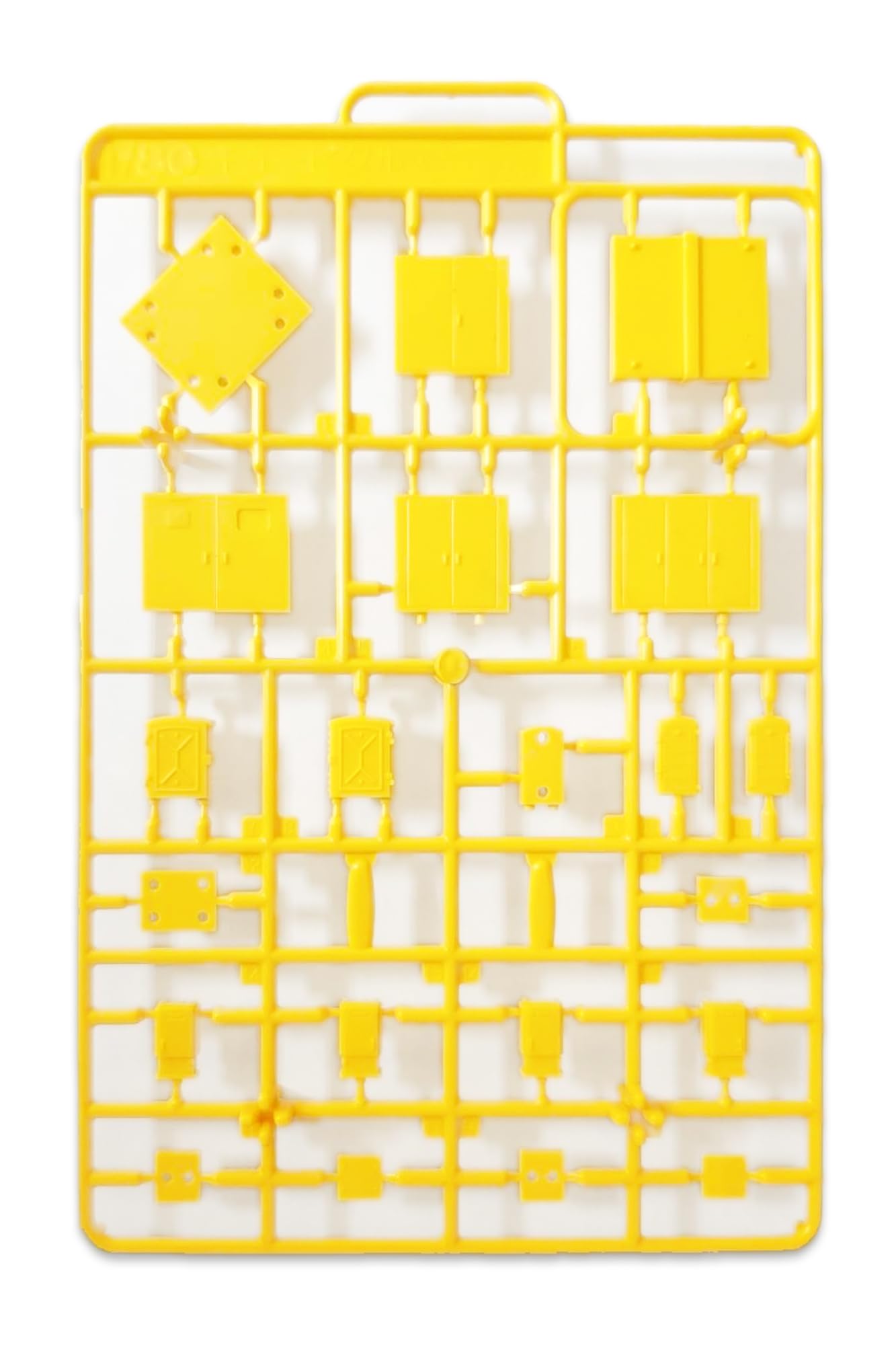 Pop Another World Series Relay Box Cubicle (Yellow) 1:80 Scale Model Kit