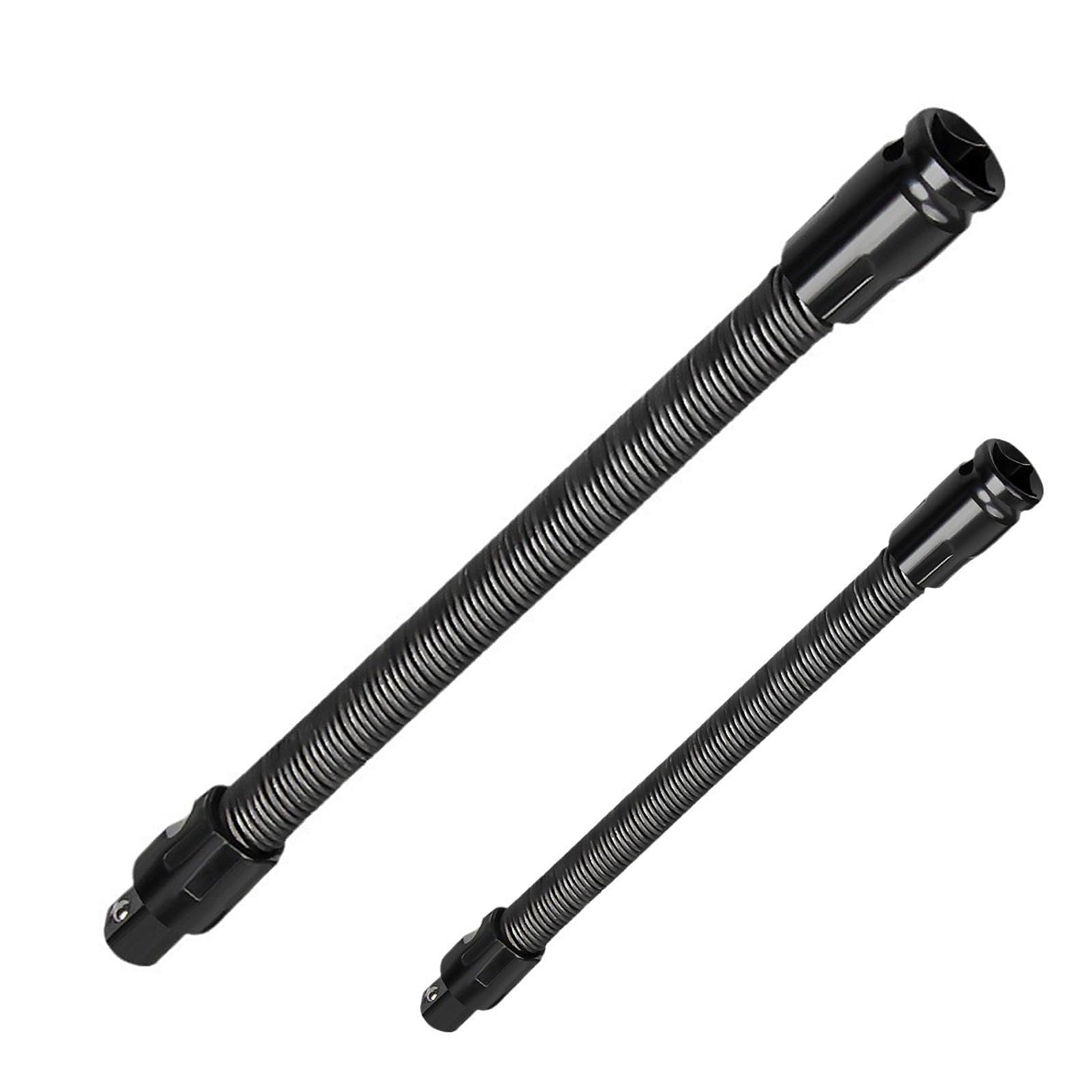 Msioytog Flexible Alloy Soft Extension Rod For Electric Impacts Wrenches With Quick Connecting Design And Anti Vibrations Feature Alloy Joint Connectors
