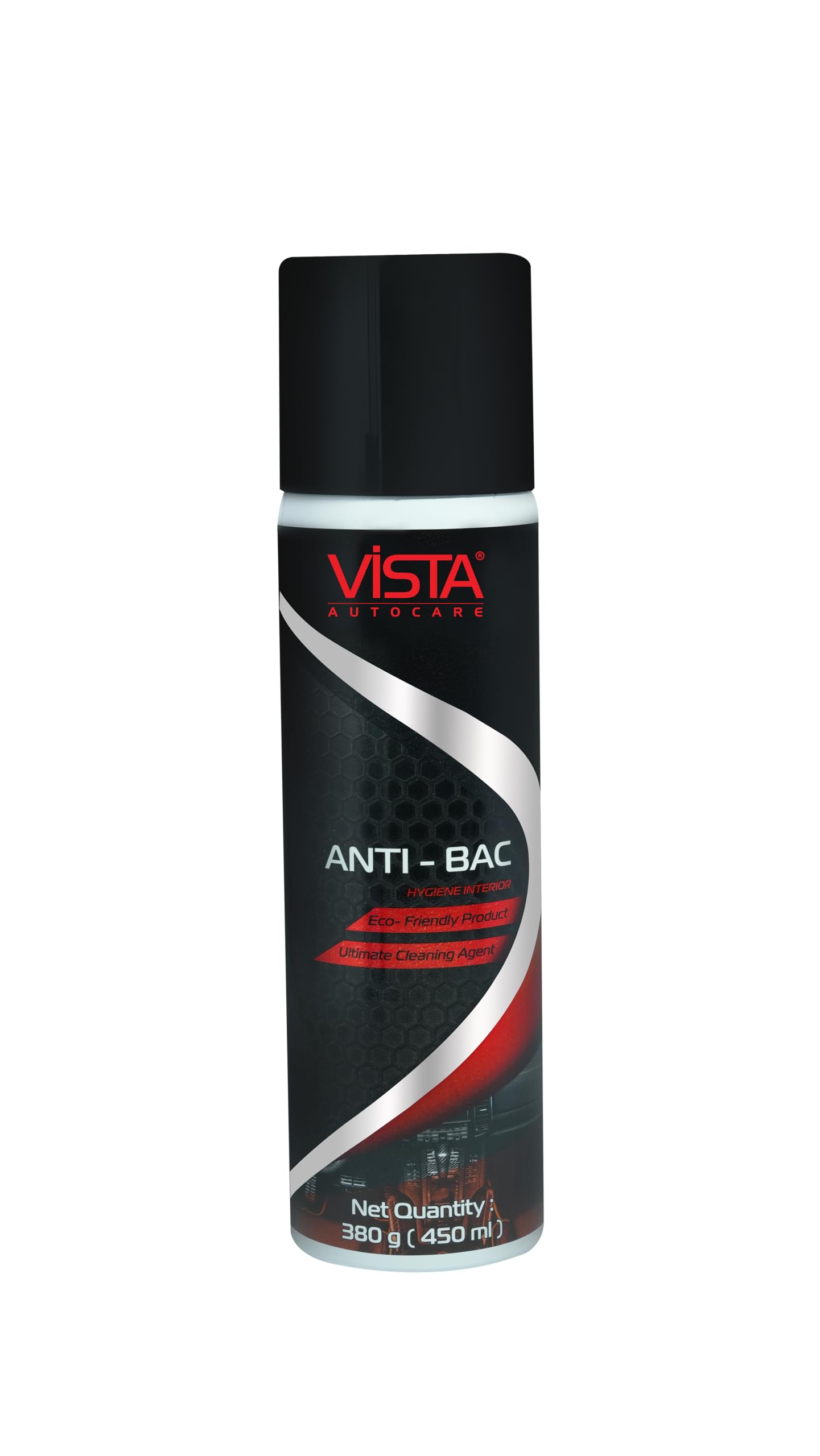 Vista Auto Care Anti-Bac Interior Cleaner, 450 ml, Car Interior Care Spray-picture-27
