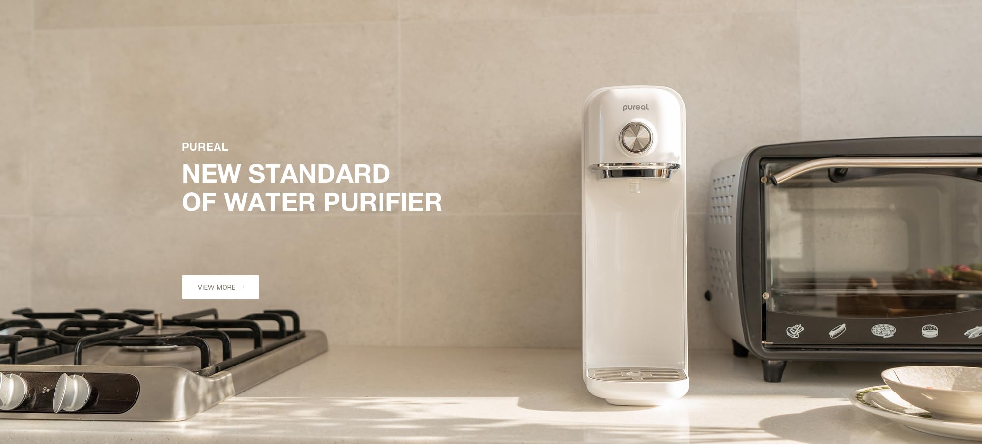 Filtro acqua da banco Pureal Premium Purifier + Filtri gratis per un anno
