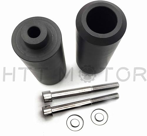 Miniatura 6 de HTTMT MT219-017-BK - Deslizador de marco extendido compatible con Yamaha Fz-6 Fz-6S 600 negro 2004-2012