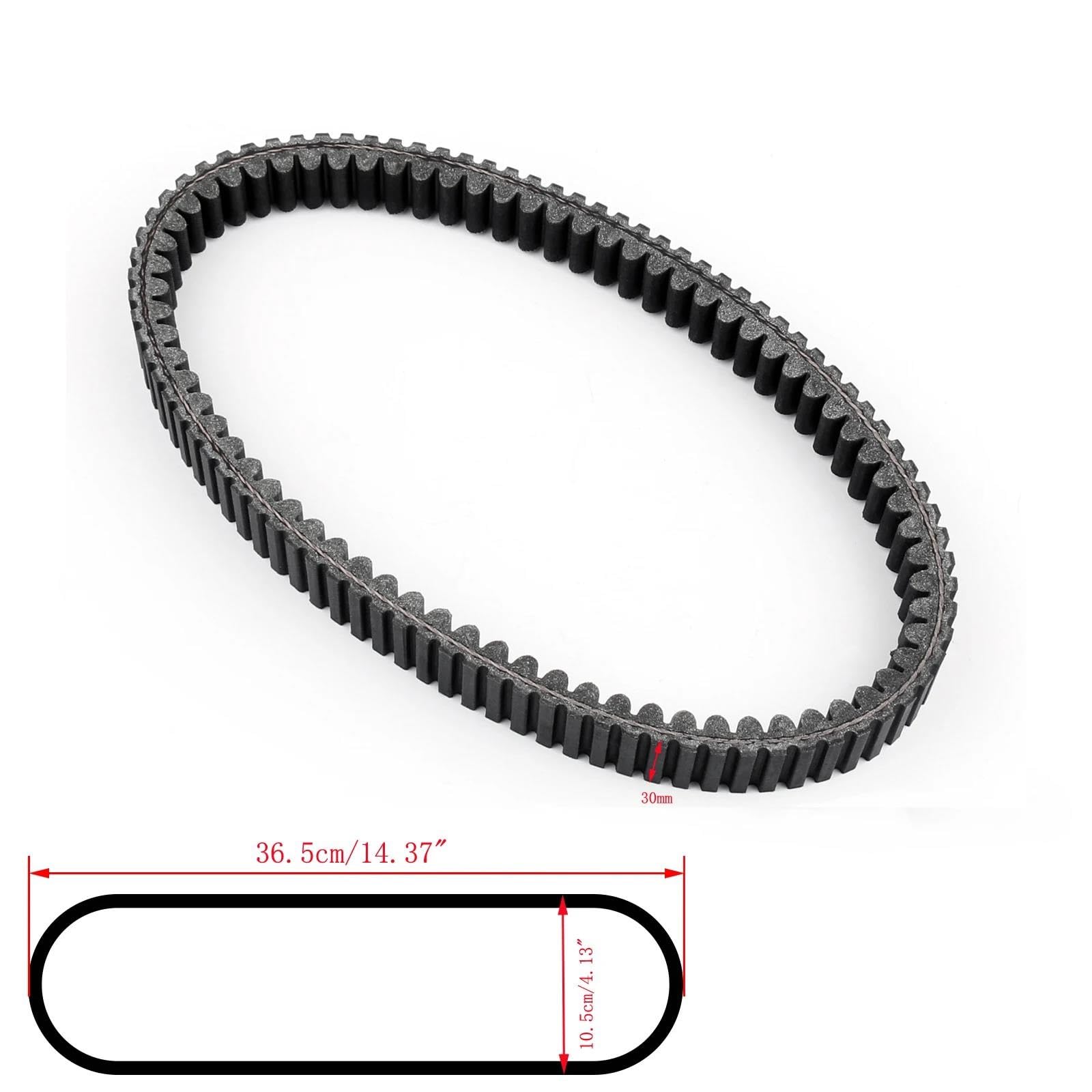 Sincrona Cinghia Cinghia Trasmissione Per Arctic Per Cat Per UTV Per PROWLER 500 Per PROWLER500 0823-228 23100-PWB1-900 Frizione Sincronizzate Gomma Cinghie Trapezoidali