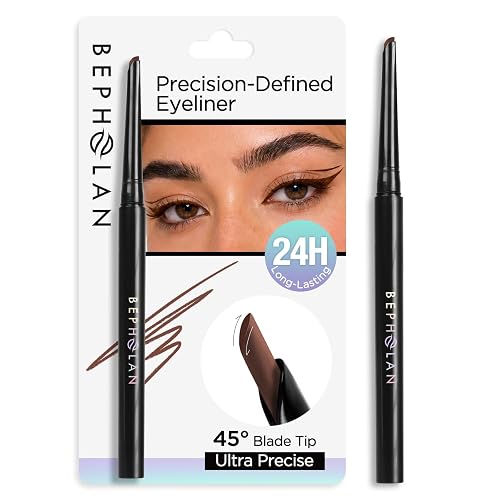 Brown Eyeliner Pencil Waterproof Smudge Proof Liner for Waterline Makeup