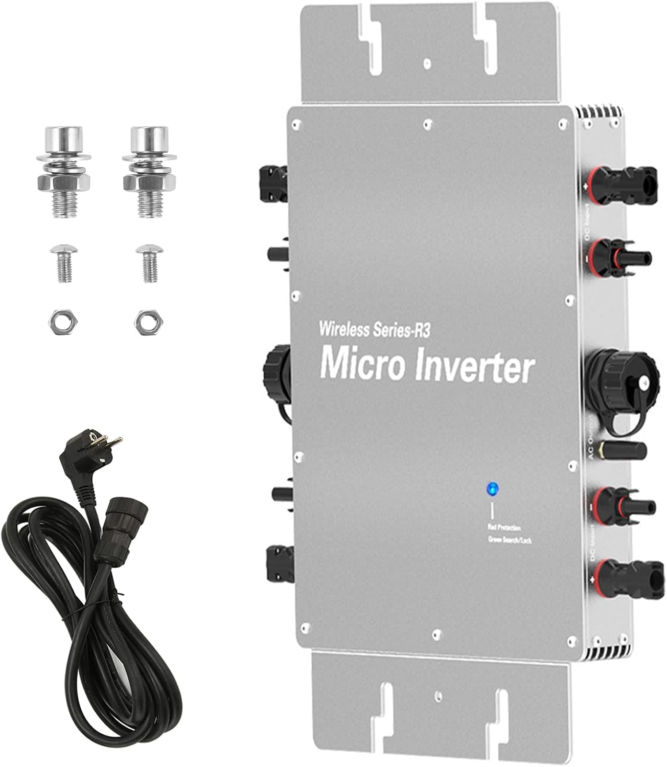 BreeRainz Micro omvormer, PV microomvormer met IP65 waterdichtniveau, zonneomvormer met wifi