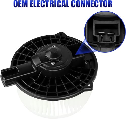 Miniatura 5 de Ventilador de motor de ventilador de calentador de CA delantero para Honda Odyssey Ridgeline Acura RL 2005 2006 2007 2008 2009 2010 Reemplazo #