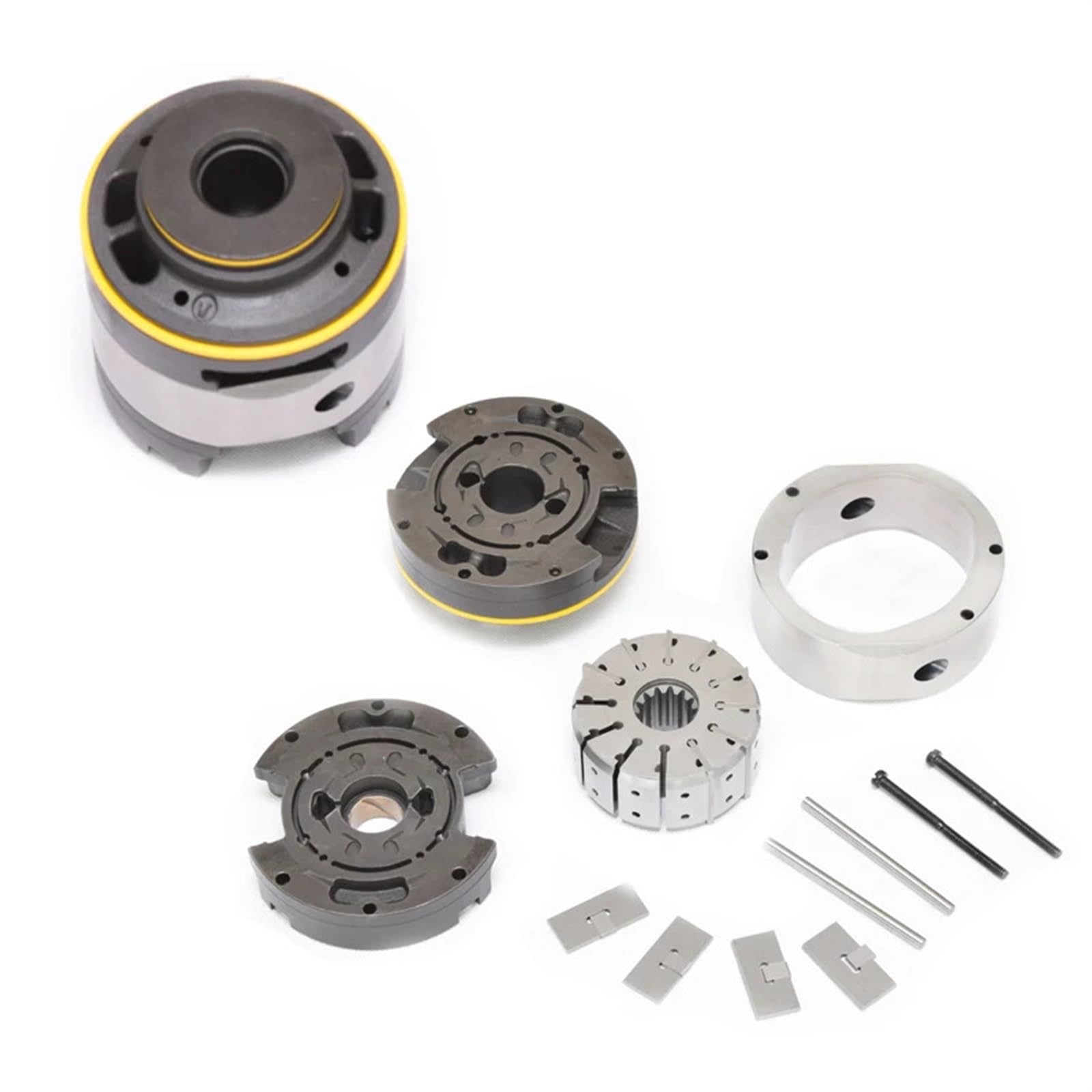 Bhuionwtr One Color Hydraulic Gear Pump Core 20V02r Cartridge For Repair 20V03l Single Vane(20V2r)