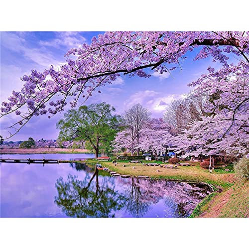Peinture diamant paysage 5D DIY grand format 80x160cm adulte enfant