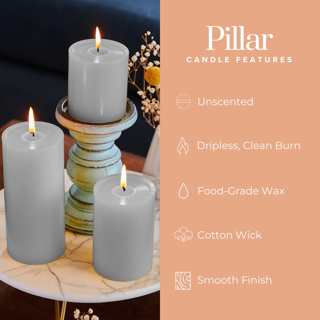 Amazon.co.jp: Simply Soson プレミアム 3x6インチ グレー ピラー