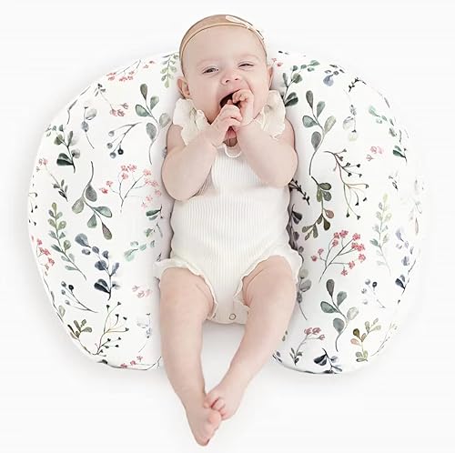 Miniatura 3 de Almohada y posicionador de lactancia, lactancia materna, alimentación con biberón, soporte para sentarse al bebé con funda extraíble ultra suave