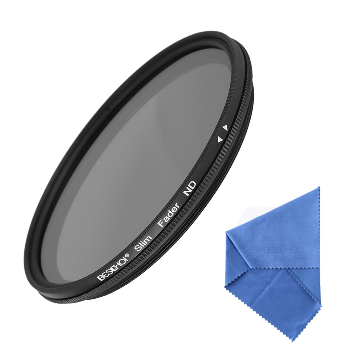 Beschoi 67mm ND Fader Variable Neutral Density Adjustable ND Filter ND2