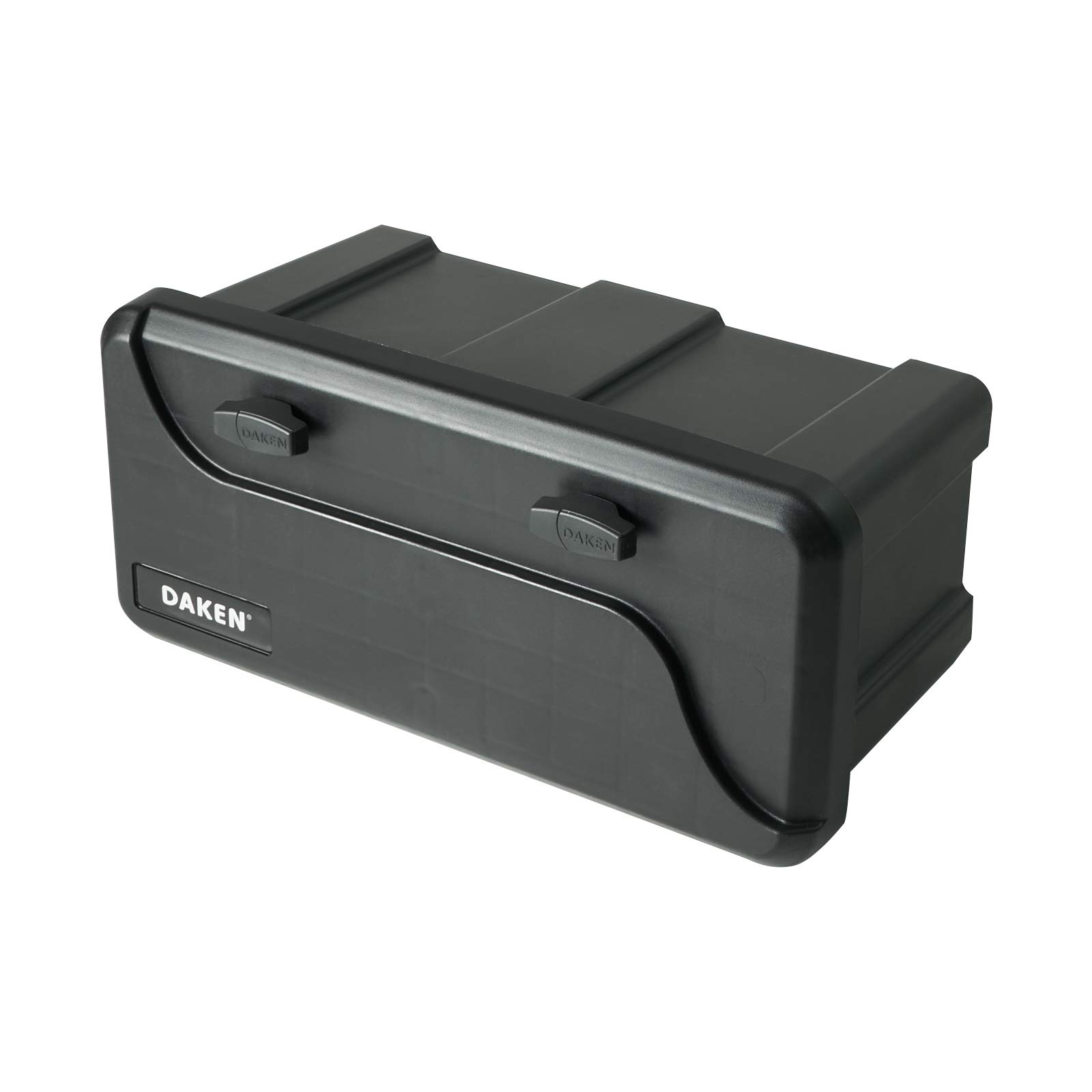 Blackit - Caja de herramientas para remolque, 2 unidades, 550 x 250 x 295 mm, con soporte para barra de remolque