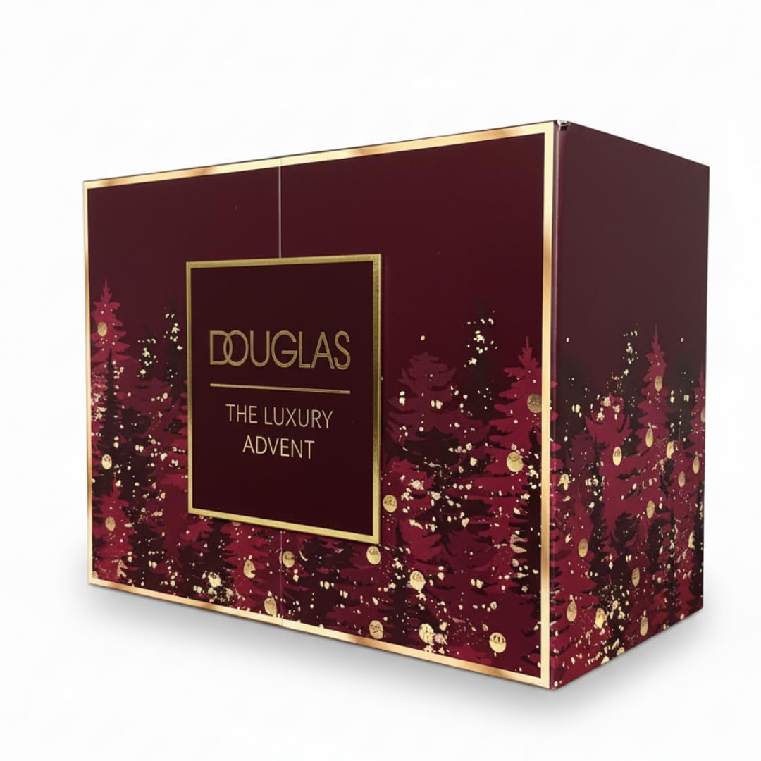 OUGLAS Adventskalender 2025 Beauty LUXURY, Frauen + Mädchen Kosmetik & Pflege Advent Kalender, 24 Geschenke Wert 350 €, Skincare Frau, Adventkalender Damen