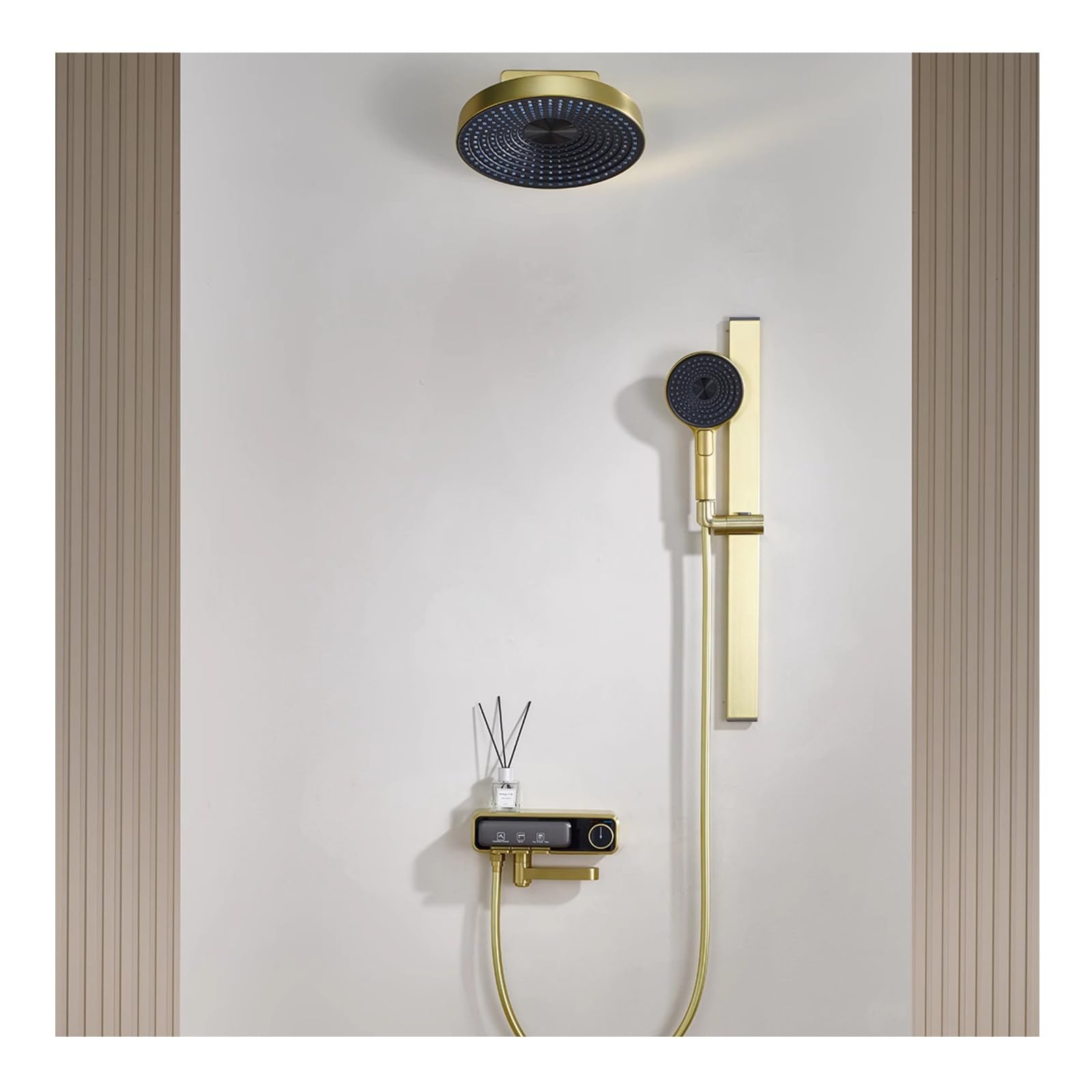Kit de douche encastrée complet pour créer un spa moderne chez soi