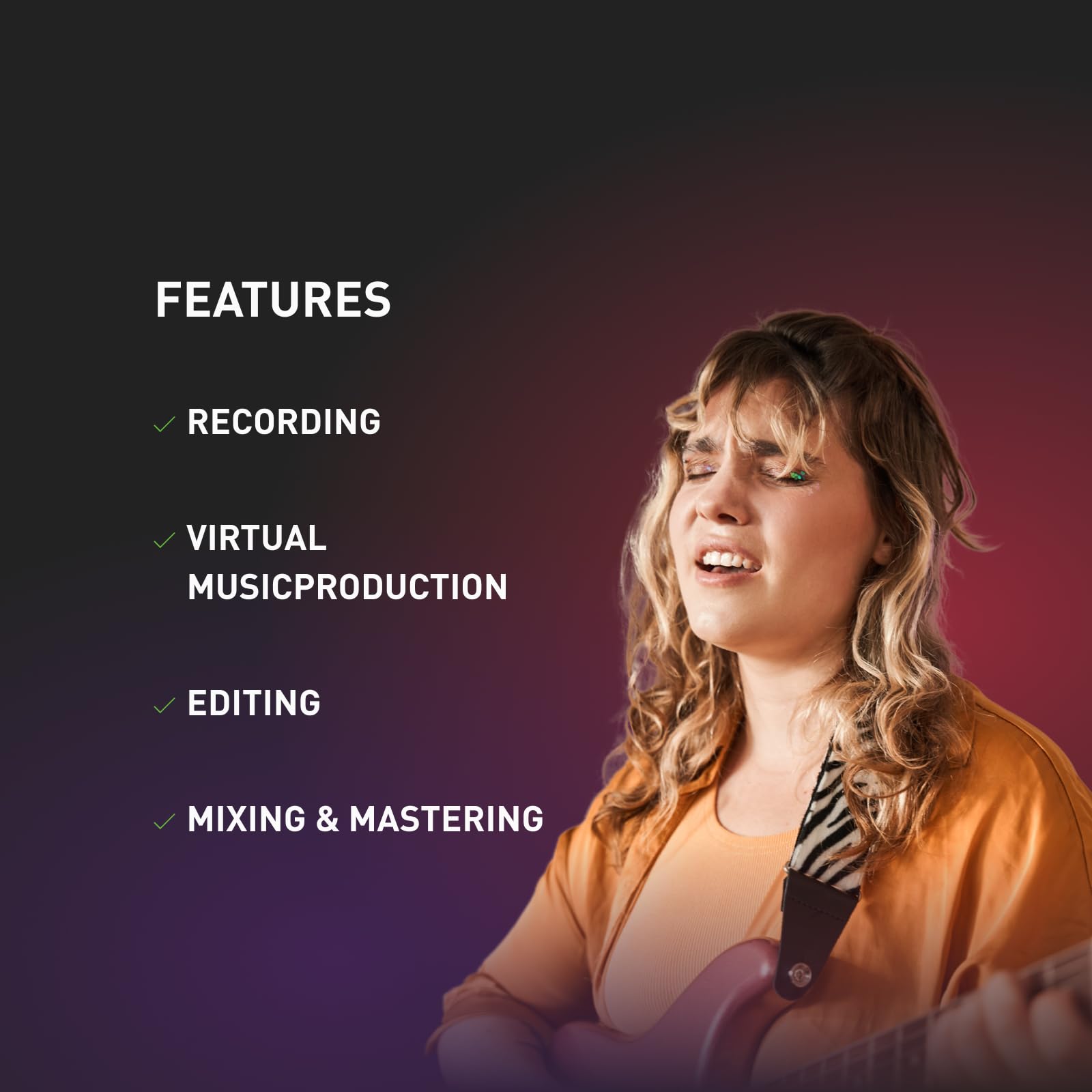 SAMPLITUDE Music Studio X8 - Entrada en el mundo de MAGIX Pro Audio | Software de audio | Programa de música | para PC con Windows 10/11 | 1 licencia completa en una práctica caja de envío