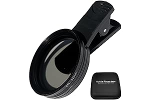 Filtro CPL 52mm para Celular - Kit de Filtros para Câmera de Celular