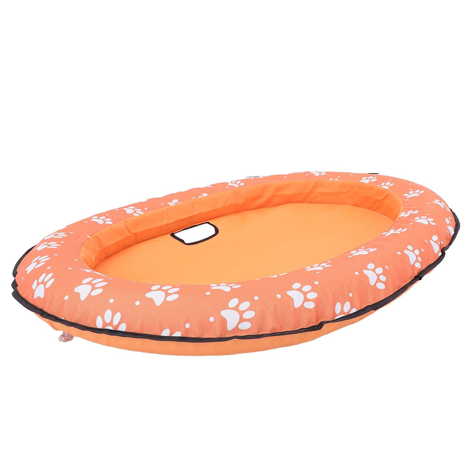 Flotador Inflable para Perros para Piscina, Balsa Ovalada de PVC