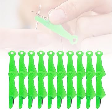 Automatic Sewing Needle Threader, Upgrade Fish Type Quick Needle Threaders for Hand Sewing, Sewing Machine Needle Threader Tools, Sewing Supplies - Designed for Sewing Lovers Alike 15pcs