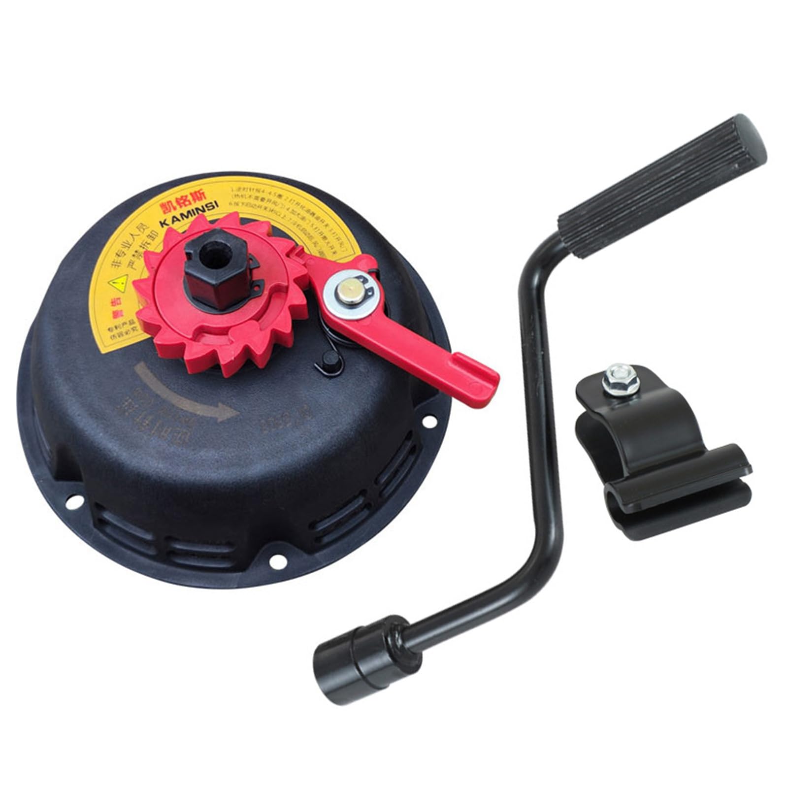 Fahoujs Black Not Pull Starter Hand Crank Engine For 168 170F Gasolines Engine Durability Housing For Small Tiller Sprayer